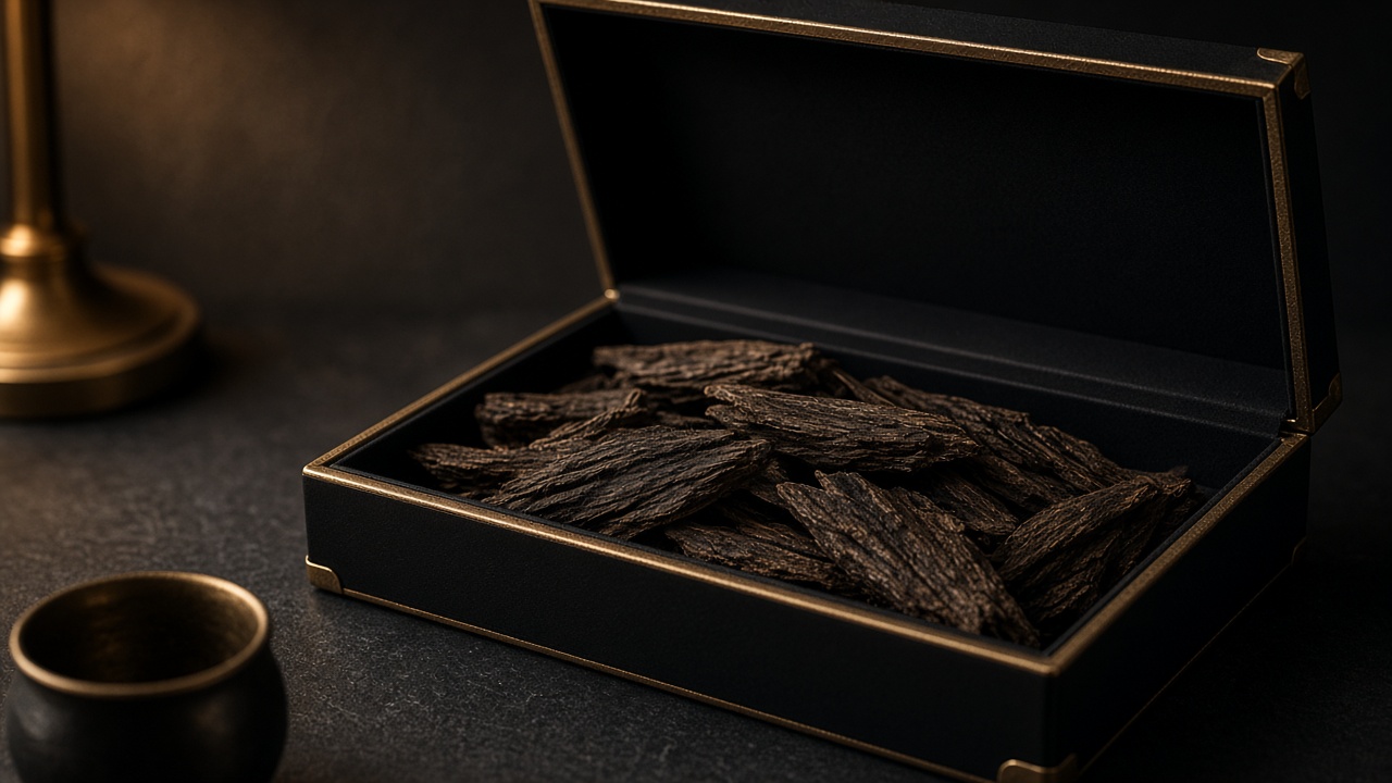 Wood chips in box — atelier crop